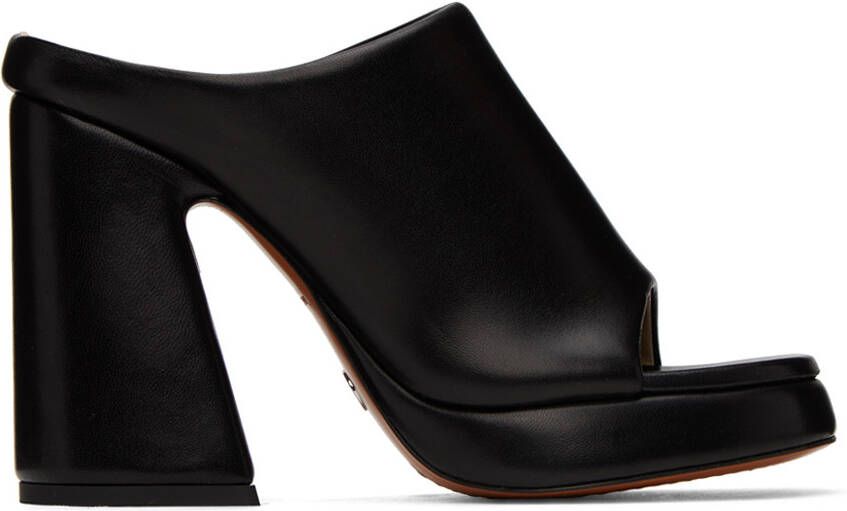 Proenza Schouler Black Forma Platform Sandals