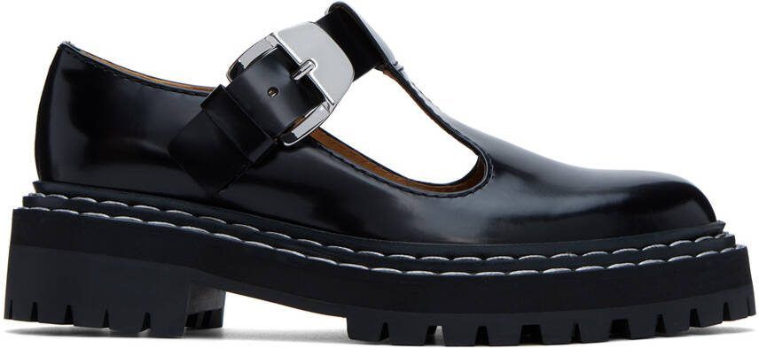 Proenza Schouler Black Mary Jane Oxfords - Picture 5