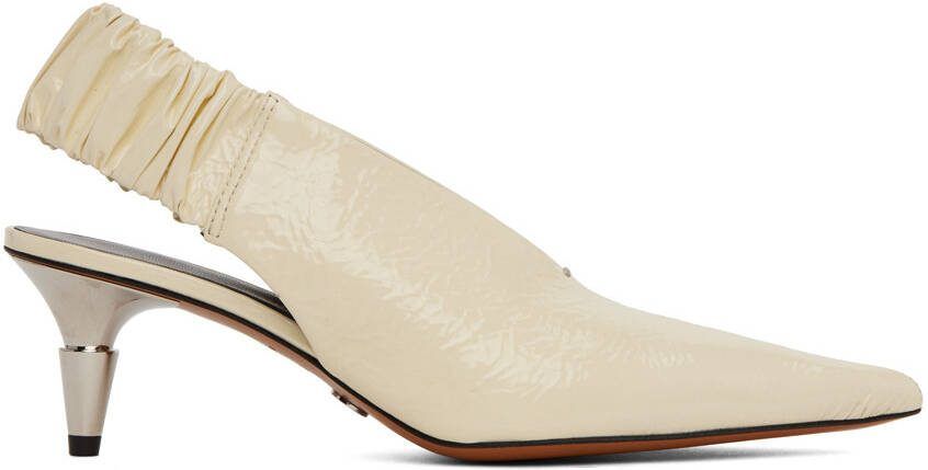Proenza Schouler Off-White Slingback Heels