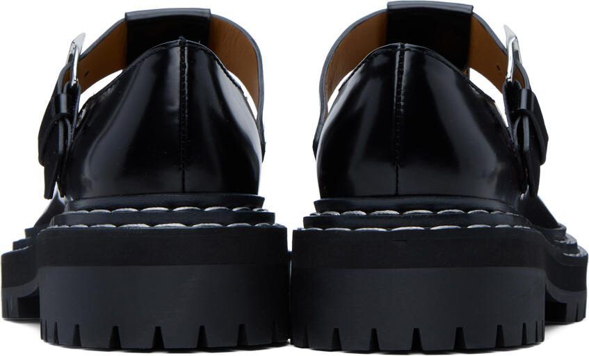 Proenza Schouler Black Mary Jane Oxfords