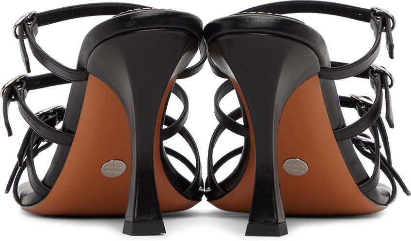 Proenza Schouler Black Square Sandals