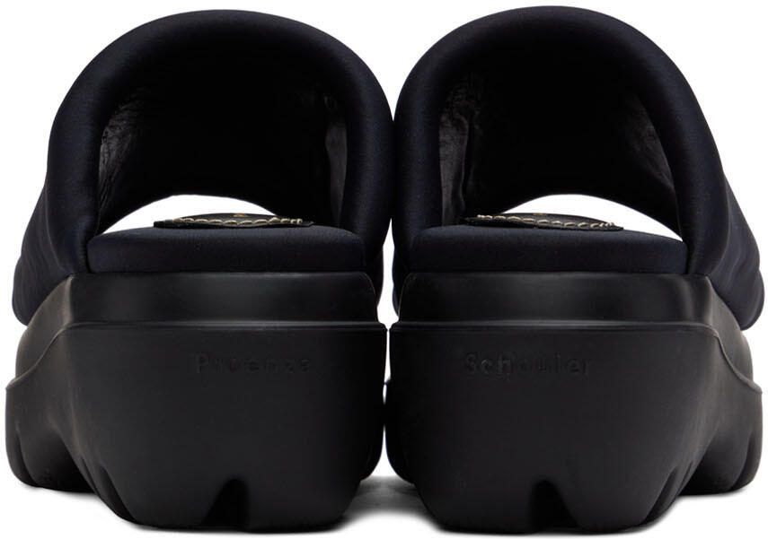 Proenza Schouler Black Storm Flat Sandals