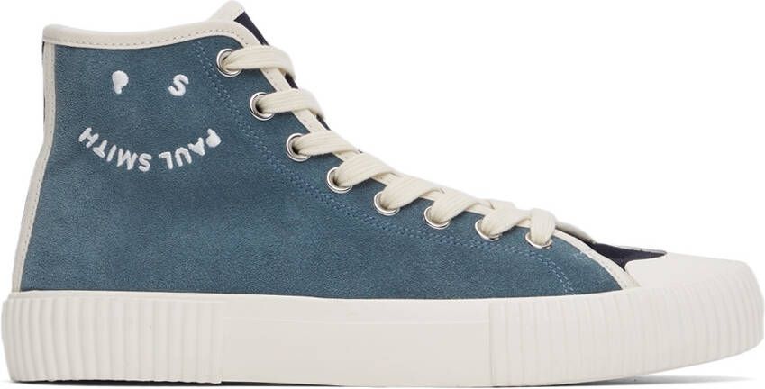 PS by Paul Smith Navy  Blue Kibby Sneakers - Picture 5