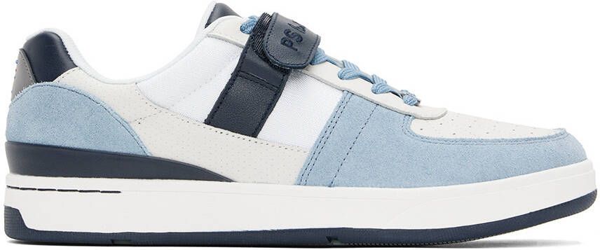 PS by Paul Smith Off-White  Blue Toledo Sneakers - Picture 4