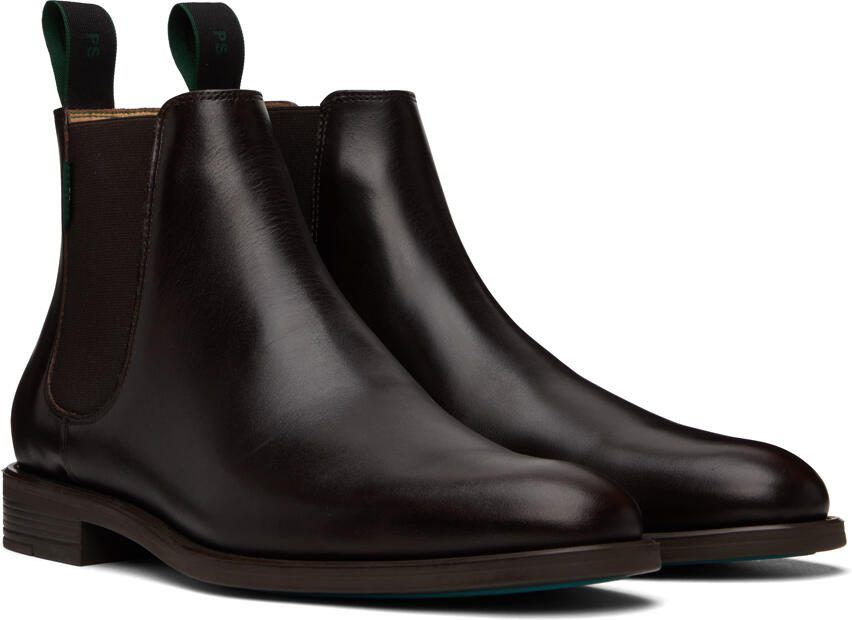 PS by Paul Smith Brown Cedric Chelsea Boots - Picture 2