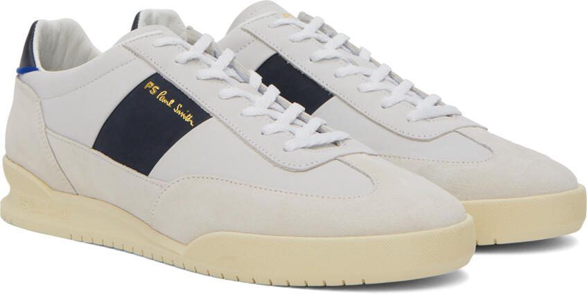 PS by Paul Smith Gray  Navy Dover Sneakers - Picture 2