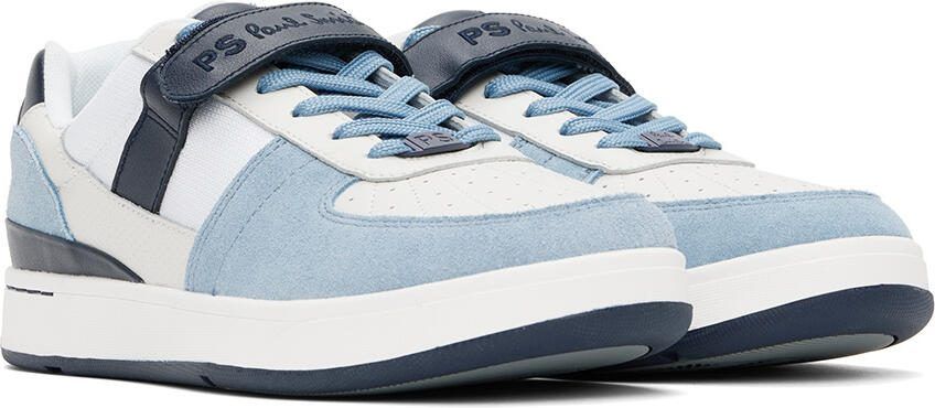 PS by Paul Smith Off-White  Blue Toledo Sneakers - Picture 2