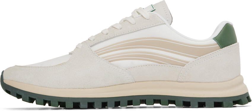 PS by Paul Smith White  Beige Damon Sneakers - Picture 3