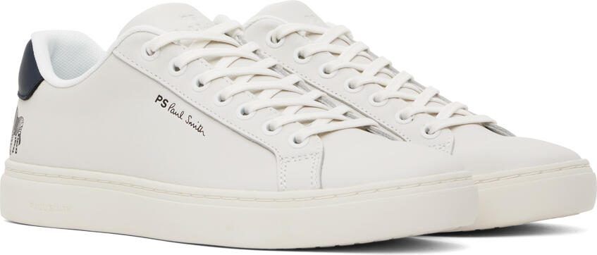 PS by Paul Smith White Rex Zebra Sneakers - Picture 2