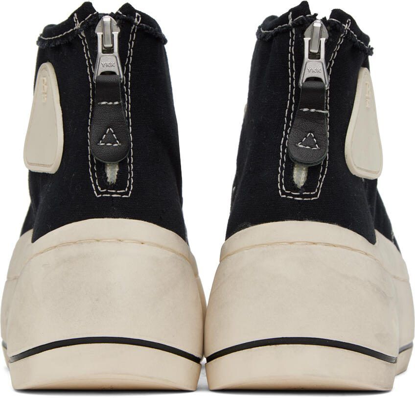 R13 Black Kurt High-Top Sneakers