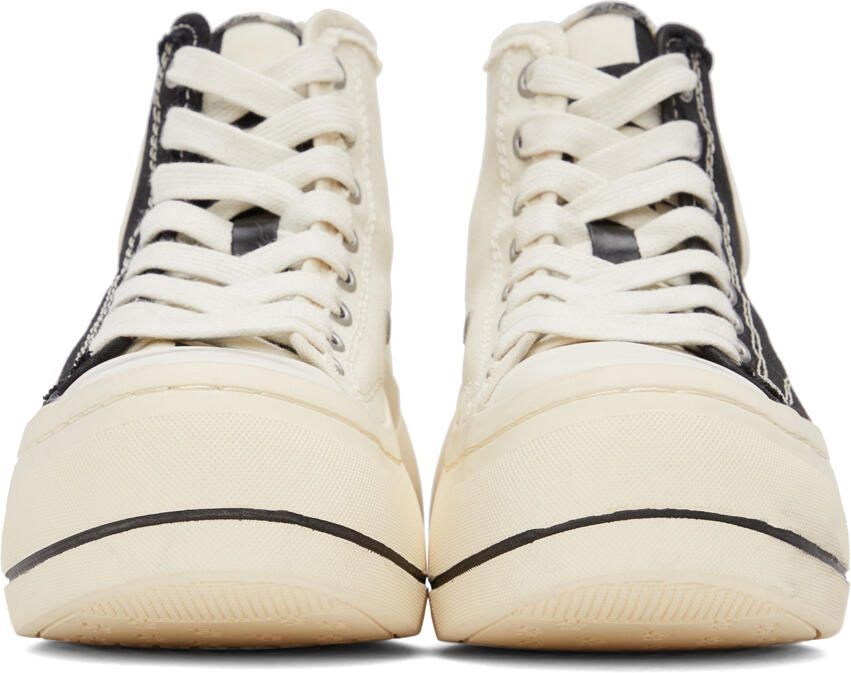 R13 Black  White Kurt Sneakers - Picture 3