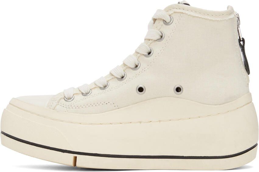 R13 Black  White Kurt Sneakers - Picture 4