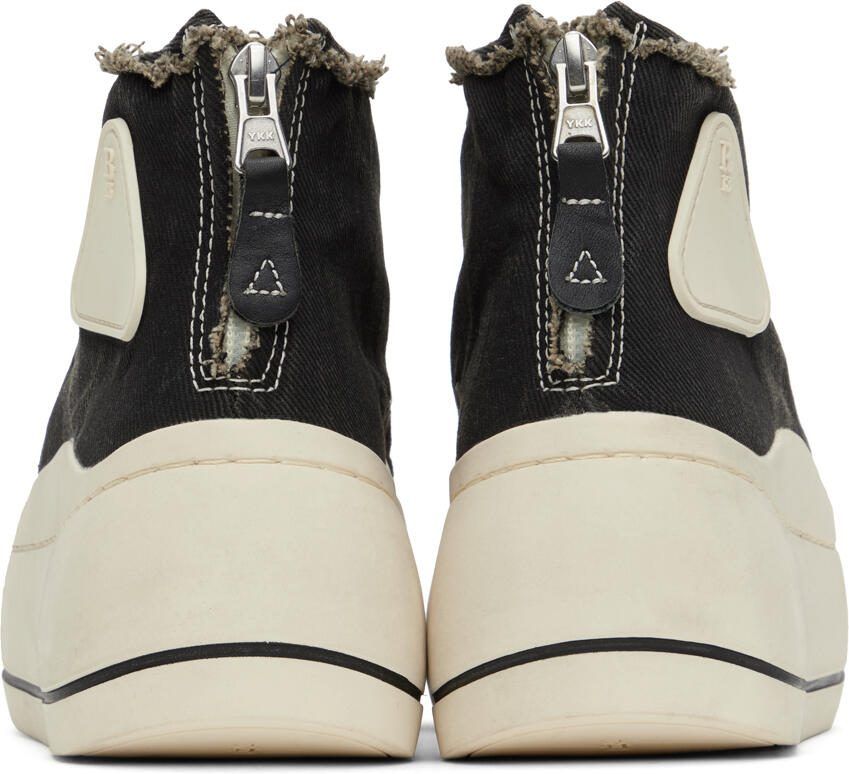 R13 Brown Single Stack Chelsea Boots - Picture 5