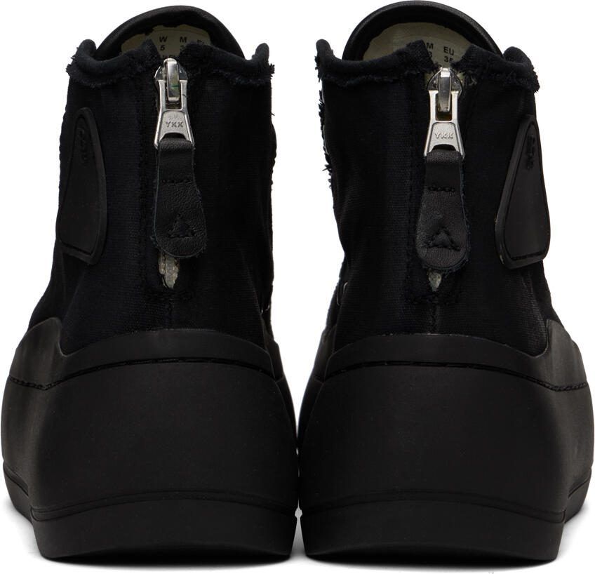 R13 Black Lace Free Kurt High-Top Sneakers