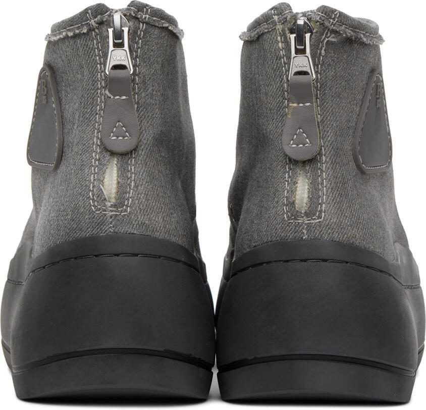 R13 Gray Kurt Sneakers