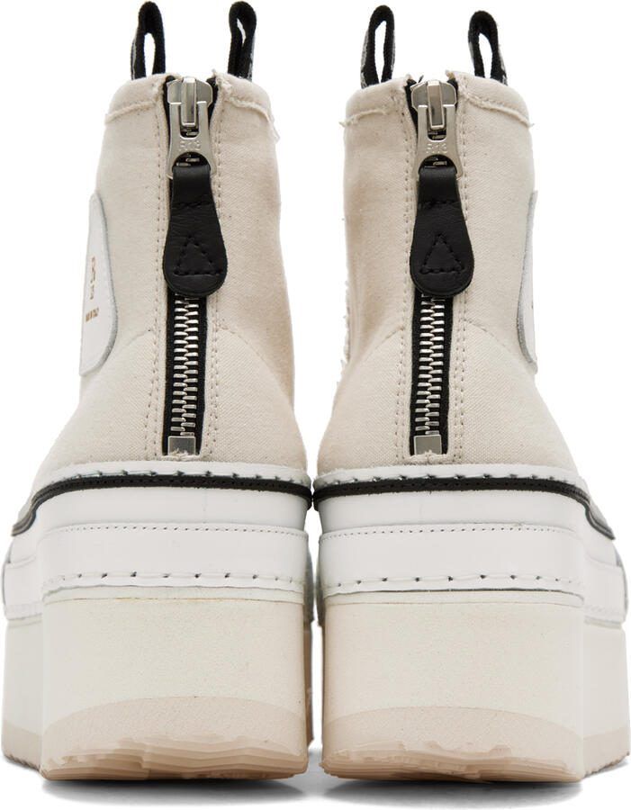 R13 Off-White Courtney Sneakers - Picture 2