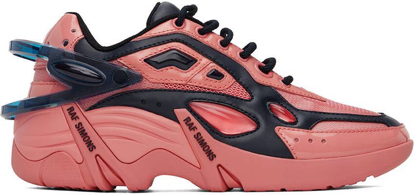 Raf Simons Pink  Navy Cylon-21 Sneakers - Picture 5
