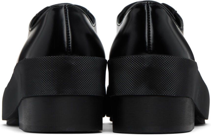 Raf Simons Black Leather Bluchers