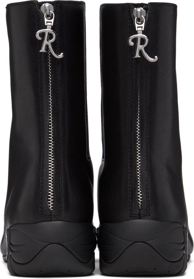 Raf Simons Black Solaris High Boots - Picture 3