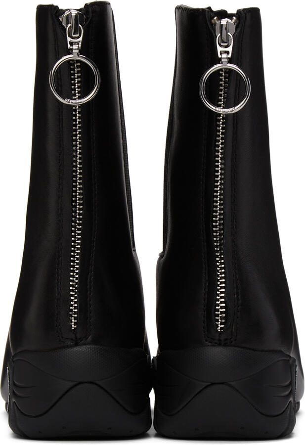 Raf Simons Black Solaris High Boots - Picture 3