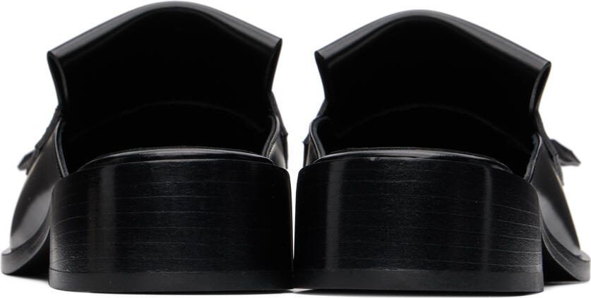 Raf Simons Black Tassel Loafers
