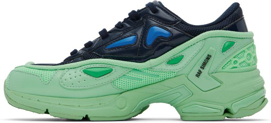 Raf Simons Navy  Green Pharaxus Sneakers - Picture 2