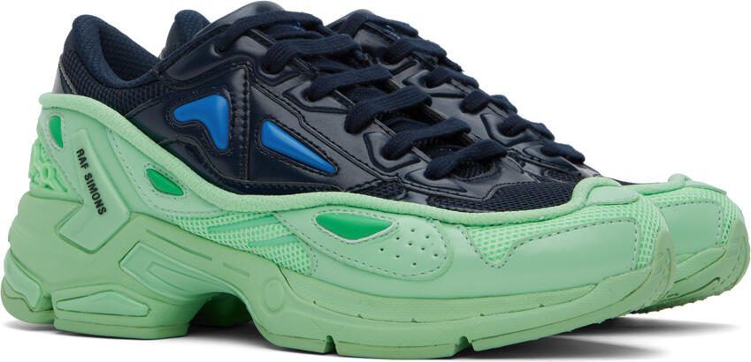 Raf Simons Navy  Green Pharaxus Sneakers