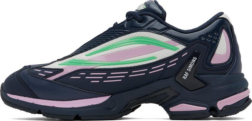Raf Simons Navy  Pink Ultrasceptre Sneakers - Picture 3