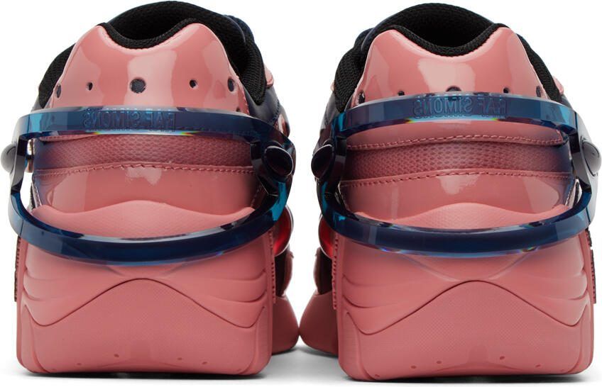 Raf Simons Pink  Navy Cylon-21 Sneakers