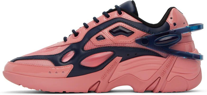 Raf Simons Pink  Navy Cylon-21 Sneakers - Picture 3