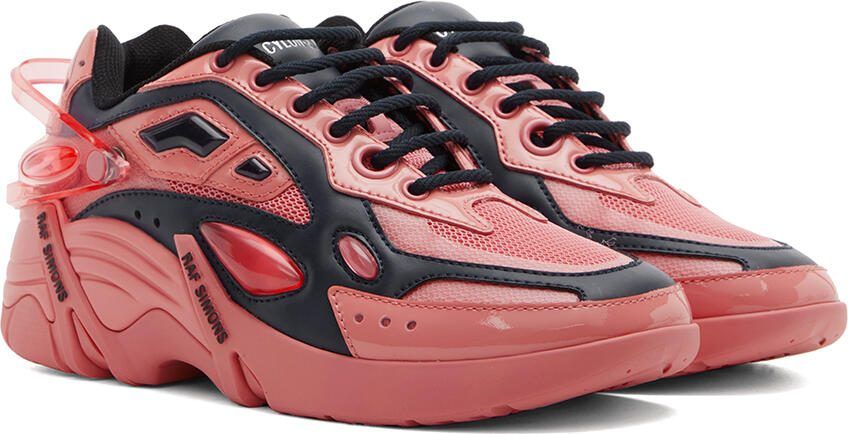 Raf Simons Pink  Navy Cylon-21 Sneakers - Picture 2