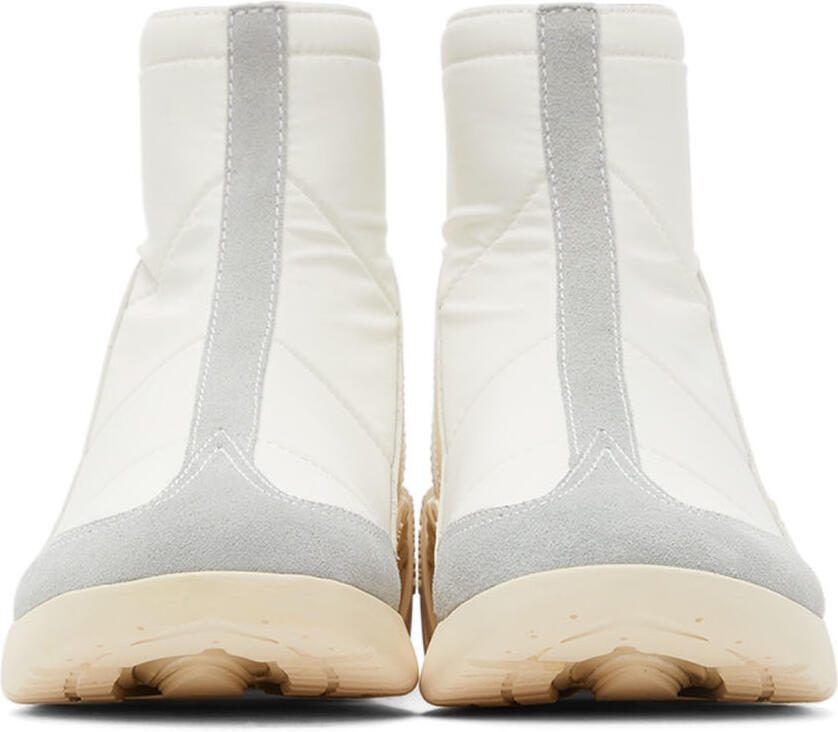 Raf Simons White Cylon-22 High Sneakers - Picture 2