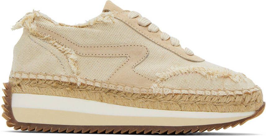 Rag  bone Beige Retro Sneakers - Picture 5