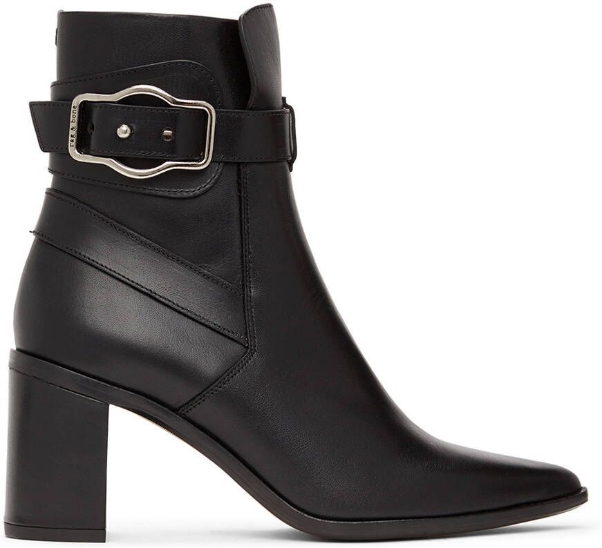 Rag  bone Black Brynn Jodhpur Boots - Picture 5