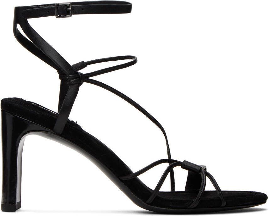 Rag  bone Black Vossen Heeled Sandals - Picture 5