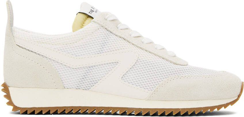 Rag  bone Off-White Retro Runner Bomber Sneakers - Picture 4