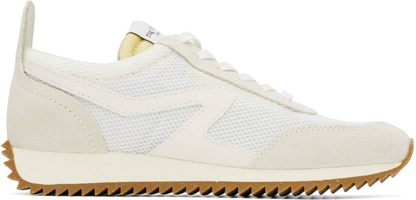 Rag  bone Off-White Retro Runner Bomber Sneakers - Picture 6