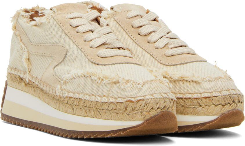 Rag  bone Beige Retro Sneakers - Picture 2