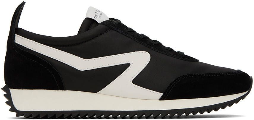 Rag  bone Black  White Retro Runner Sneakers