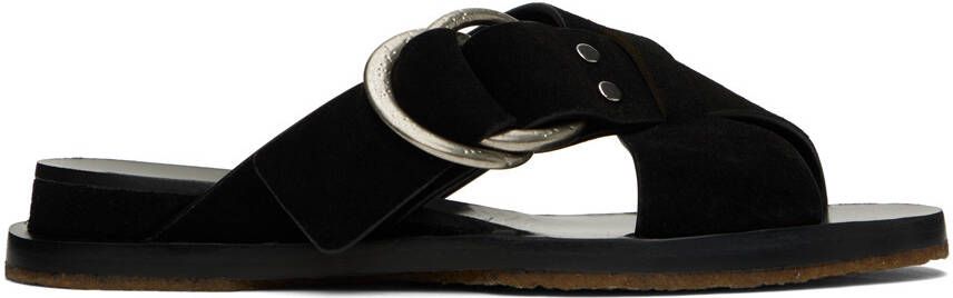 Rag  bone Black Beau Cross Sandals - Picture 5
