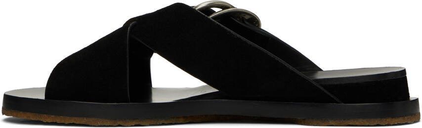 Rag  bone Black Beau Cross Sandals - Picture 4