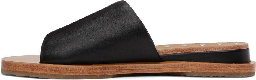 Rag  bone Black Beau Slides