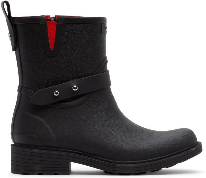 Rag  bone Black Moto Rain Boots - Picture 3