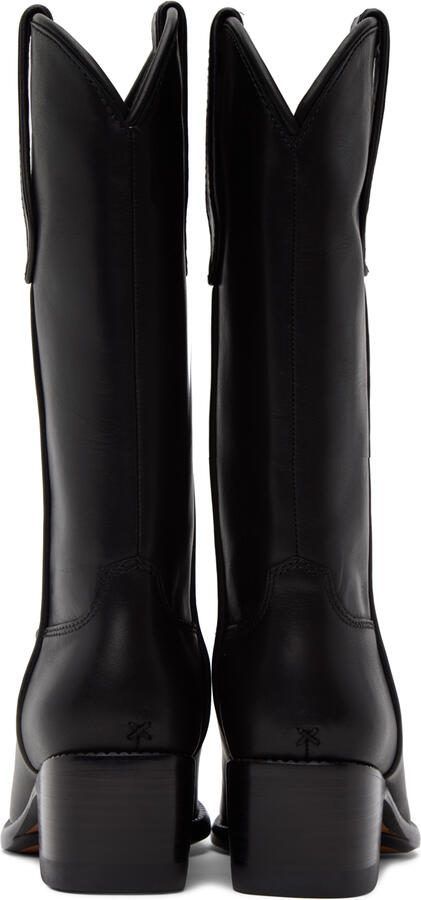 Rag  bone Black RB Cowboy Boots - Picture 5