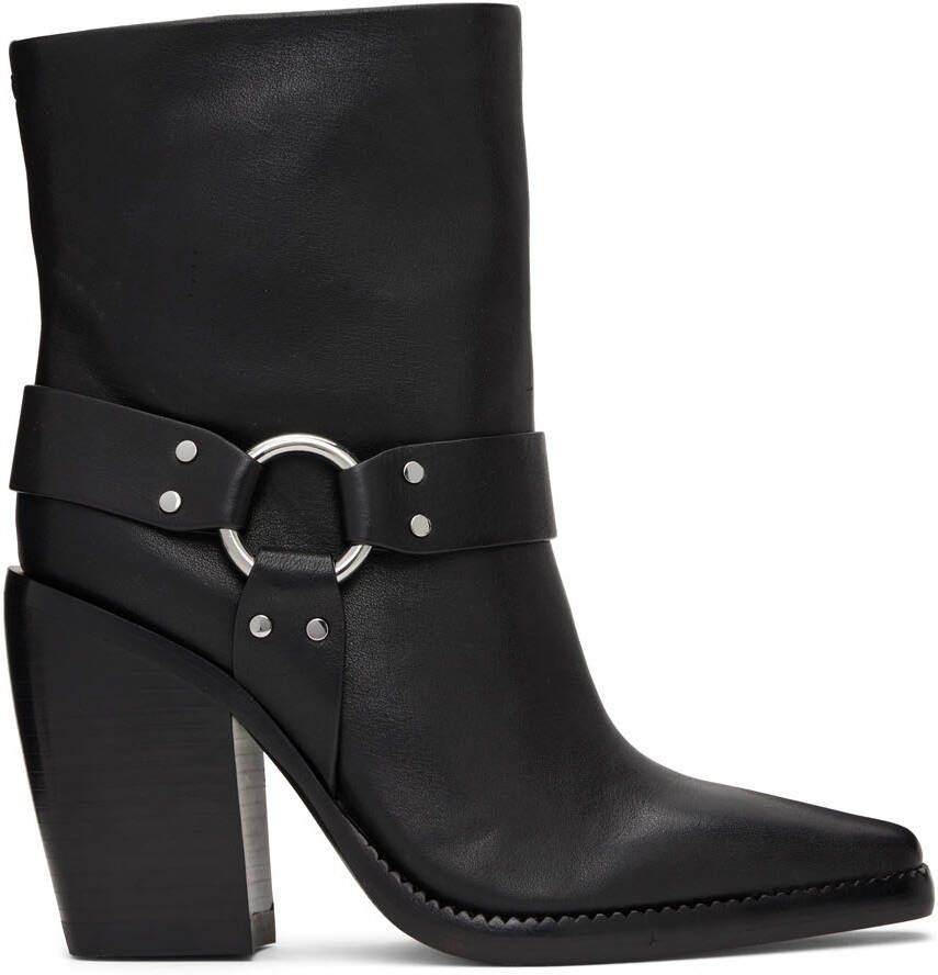 Rag  bone Black Rio Western Boots
