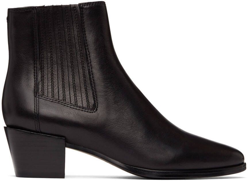 Rag  bone Black Rover Ankle Boots - Picture 2