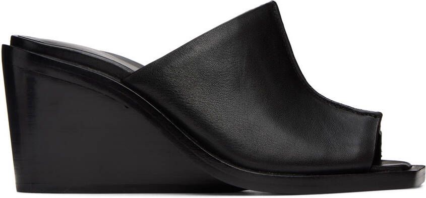 Rag  bone Black Santiago Wedge Sandals - Picture 5