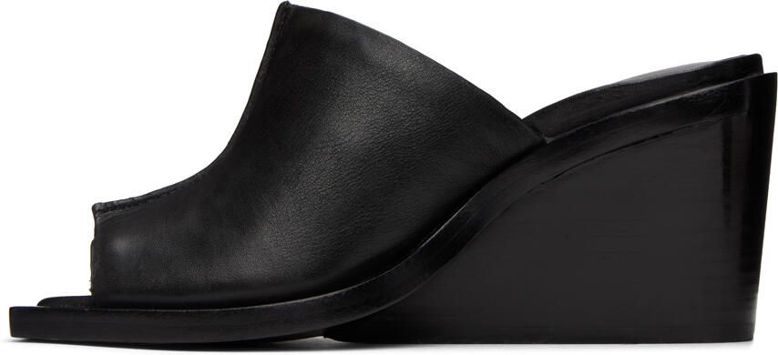 Rag  bone Black Santiago Wedge Sandals - Picture 3