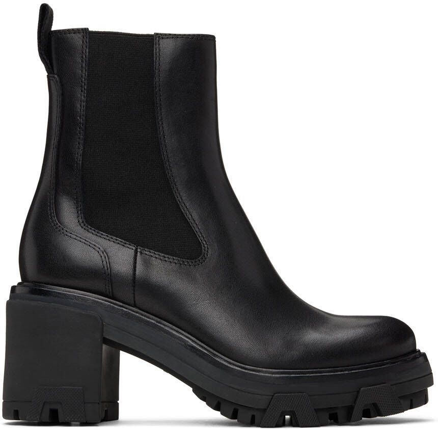Rag  bone Black Shiloh Boots - Picture 4