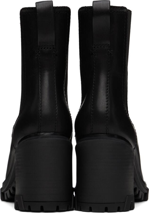 Rag  bone Black Shiloh High Chelsea Boots - Picture 4
